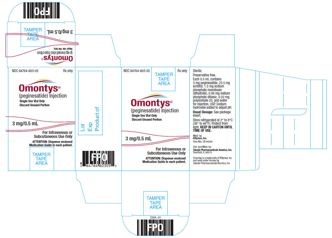 3 mg/0.5 mL Single Use Vial Carton Label