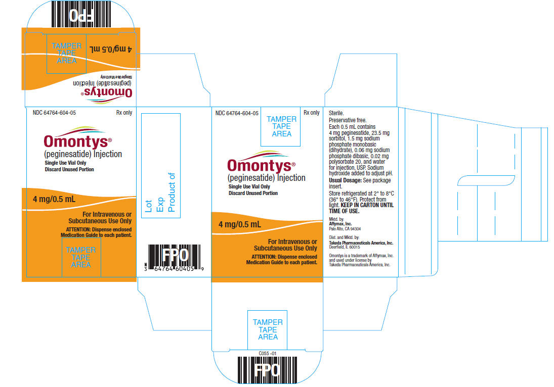 4 mg/0.5 mL Single Use Vial Carton Label