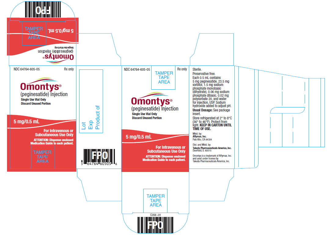 5 mg/0.5 mL Single Use Vial Carton Label