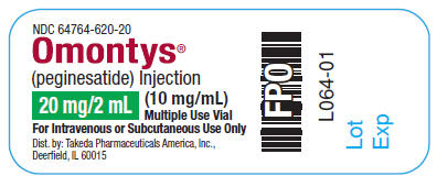 20 mg/ 2 mL Multiple Use Vial Label