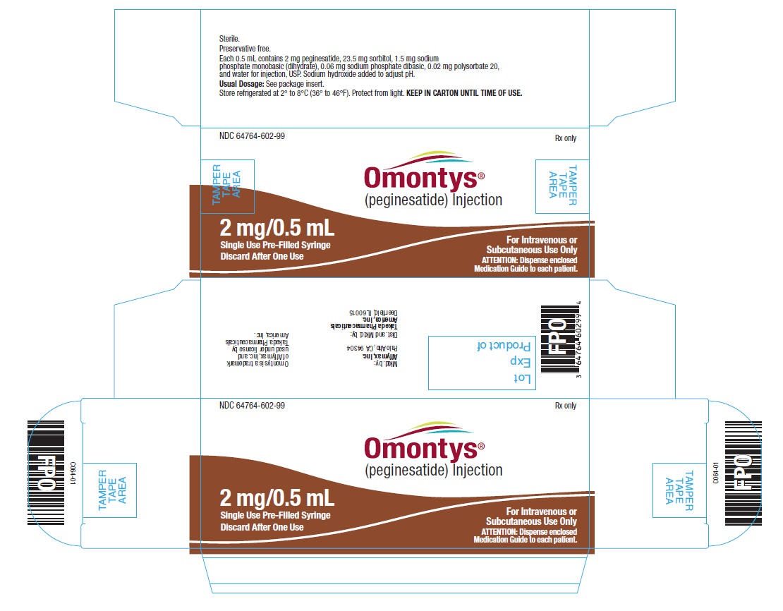 2 mg/0.5 mL Single Use Pre-Filled Syringe Carton Label