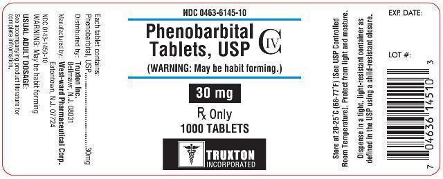 Phenobarbital Tablets 30mg 1000s