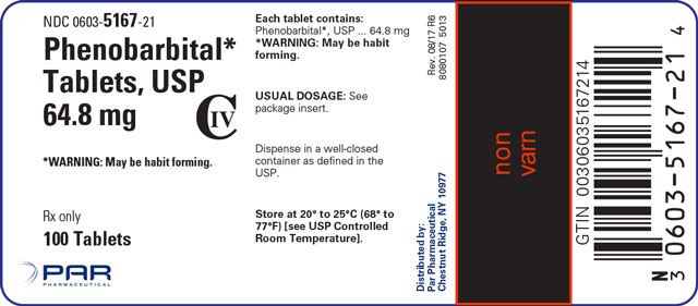 64.8mg - 100 tablet label