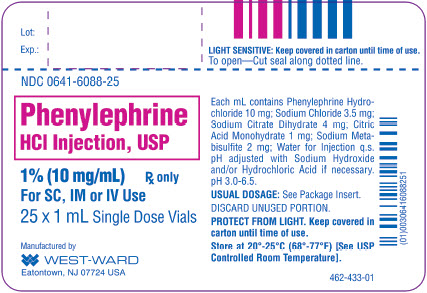 Phenylephrine Hydrochloride Injection, USP 10 mg/mL