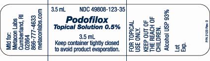 Podofilox 3.5 mL Label