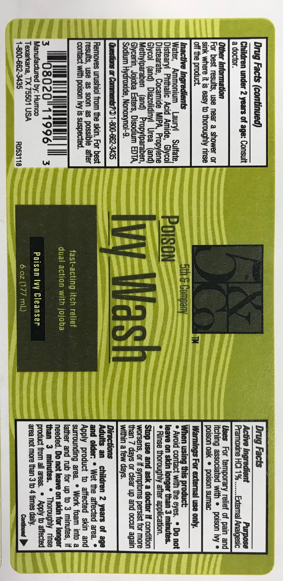 Poison Ivy Label