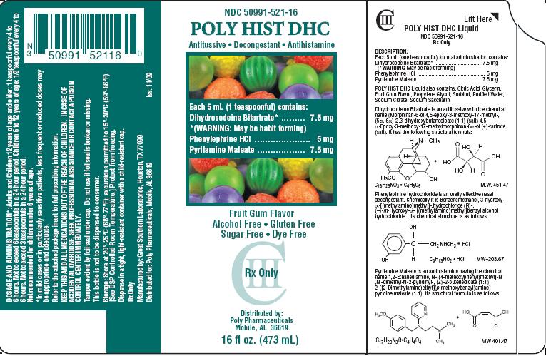 POLY HIST DHC Packaging