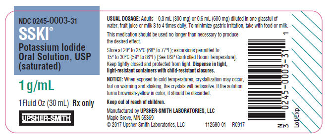 PRINCIPAL DISPLAY PANEL - 1 g/mL Bottle Label
