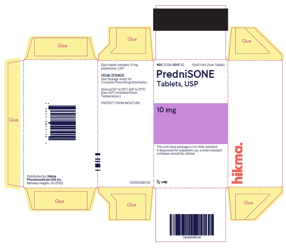 10 mg Unit Dose Carton - 10x10