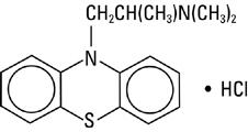 structural formula promethazine hcl