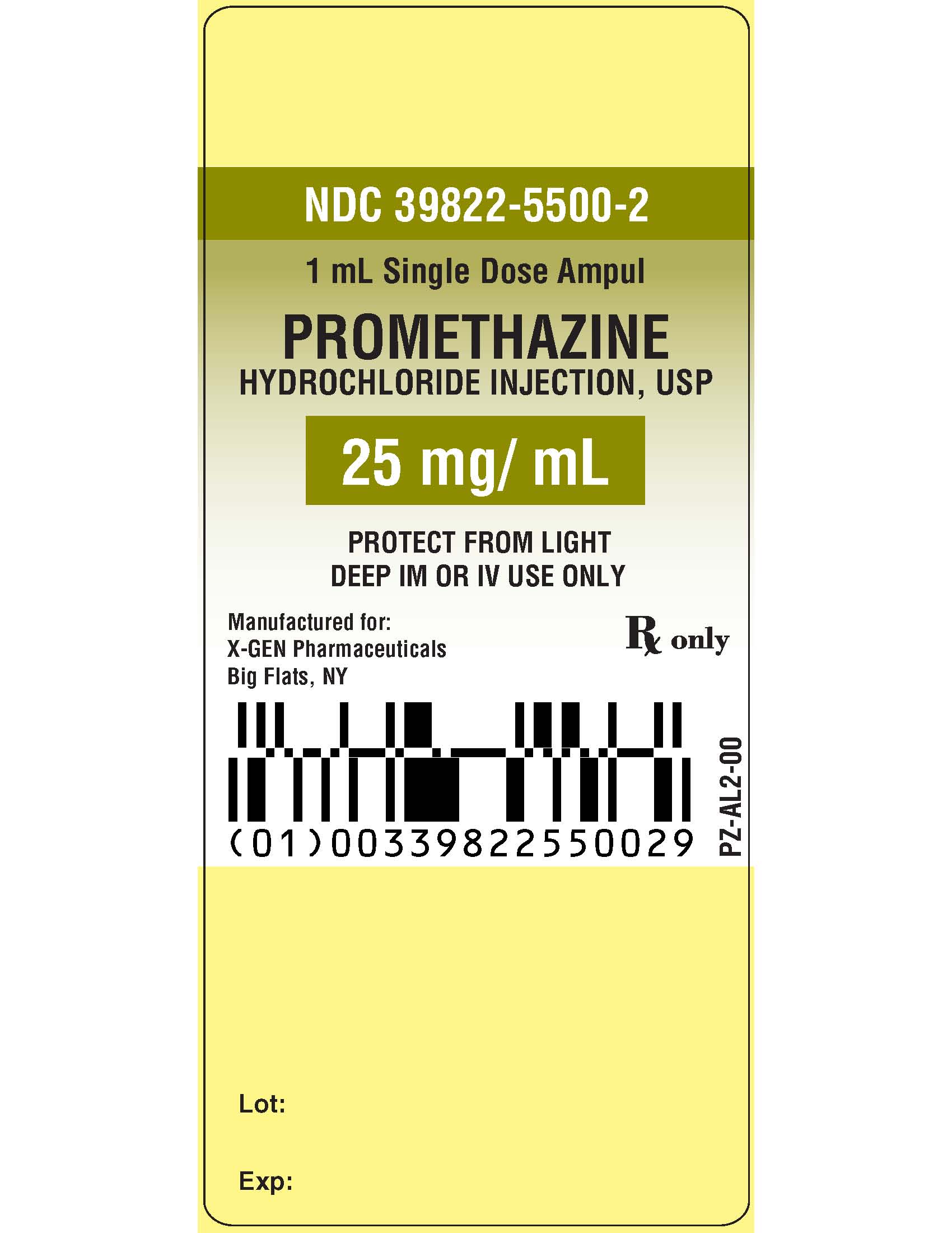 25 mg amp label