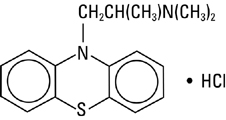 structural formula promethazine hcl