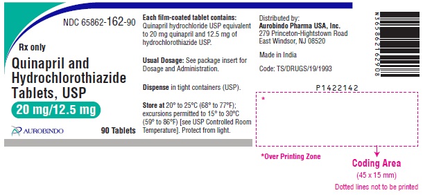 PACKAGE LABEL-PRINCIPAL DISPLAY PANEL - 20 mg/12.5 mg (90 Tablet Bottle)