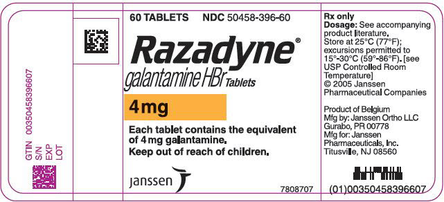 PRINCIPAL DISPLAY PANEL - 4 mg Tablet Label