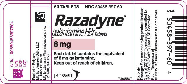 PRINCIPAL DISPLAY PANEL - 8 mg Tablet Label