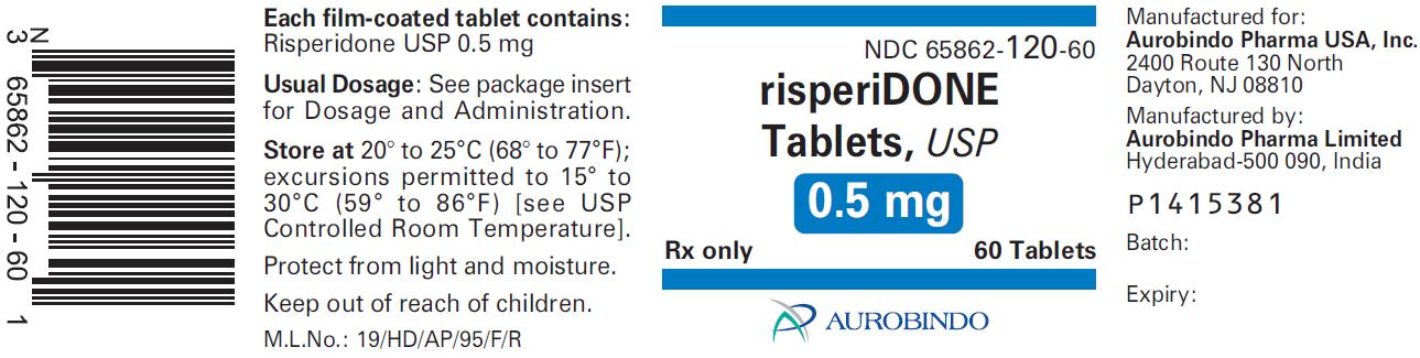 PACKAGE LABEL-PRINCIPAL DISPLAY PANEL – 0.5 mg (60 Tablet Bottle)