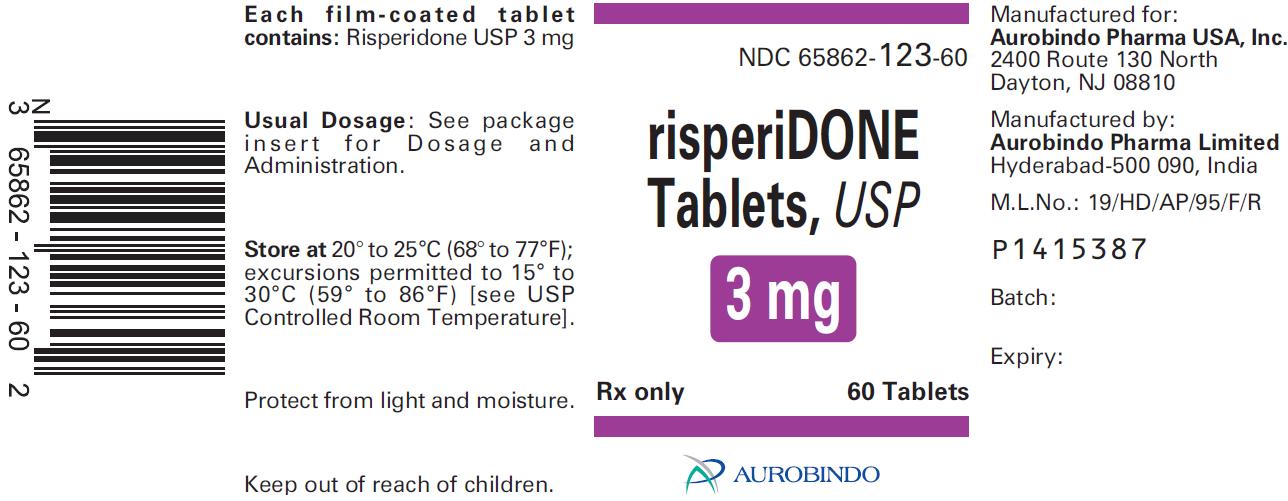 PACKAGE LABEL-PRINCIPAL DISPLAY PANEL – 3 mg (60 Tablet Bottle)
