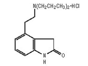 ropinirole hydrochloride structural formula