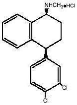 Sertraline Chemical Structure