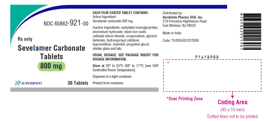 PACKAGE LABEL-PRINCIPAL DISPLAY PANEL – 800 mg (30 Tablets Bottle)