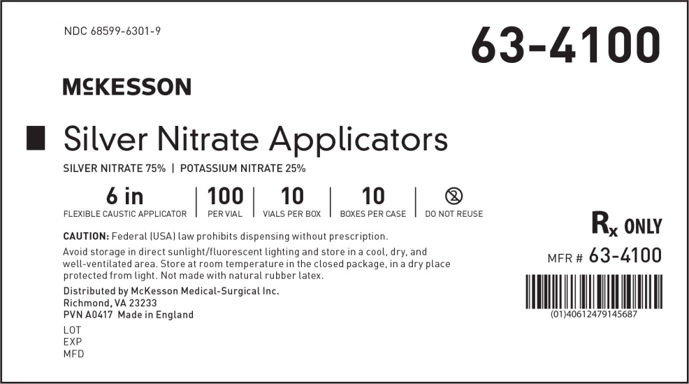 Principal Display Panel - Silver Nitrate Applicators Vial Label
