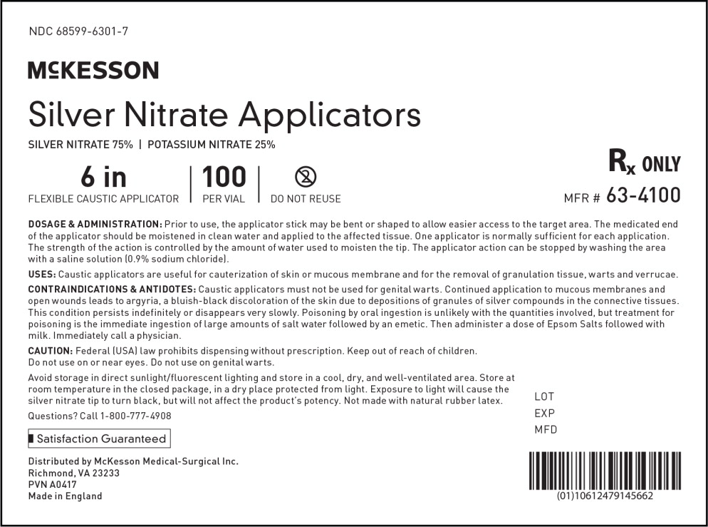 Principal Display Panel - Silver Nitrate Applicators Case Label
