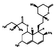 Simvastatin Chemical Structure
