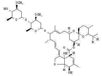 Structural Formulas of Ivermectin