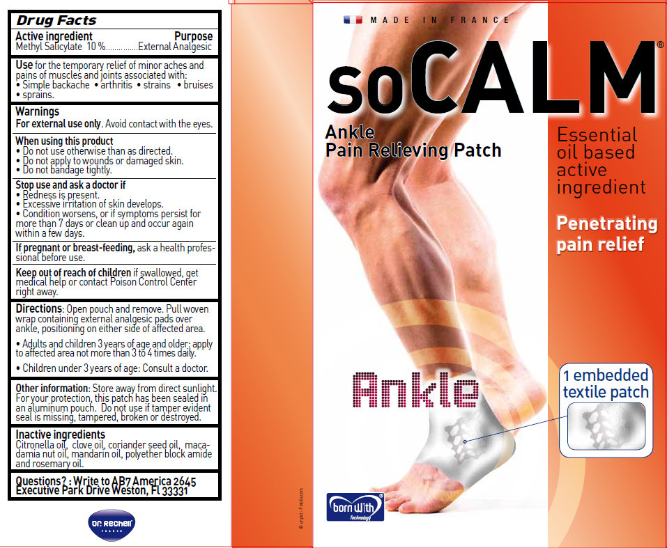 soCALM Ankle Pain Relieveing Patch