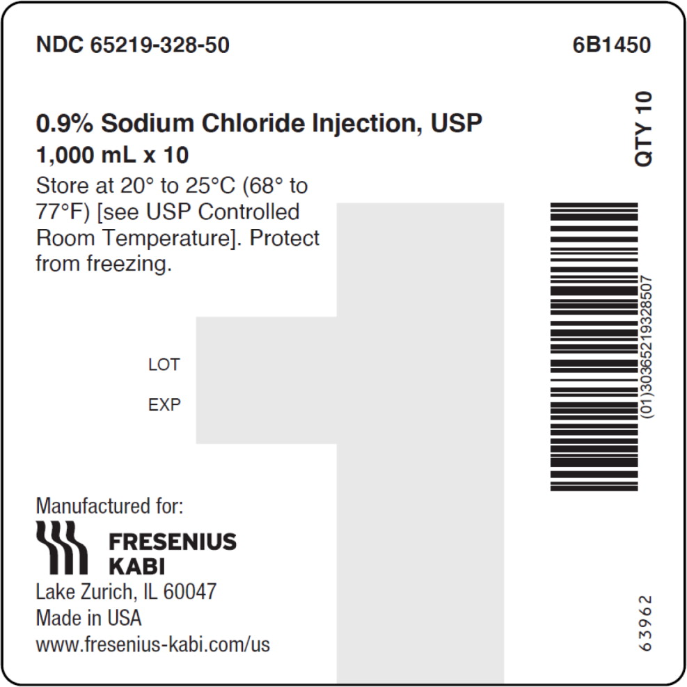 PACKAGE LABEL – PRINCIPAL DISPLAY PANEL – Sodium Chloride 1,000 mL Bag Shipper Label
