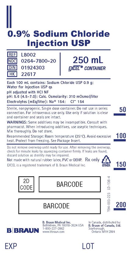 250 mL Container Label L8002