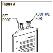 Foil Peel Tab - Figure A - Set Port - Additive Port