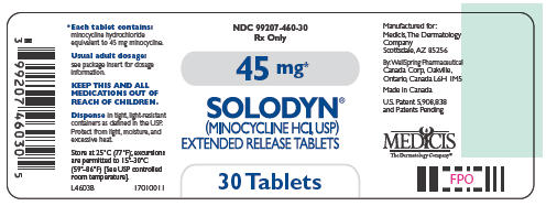 PRINCIPAL DISPLAY PANEL - 45 mg Tablet Bottle Label