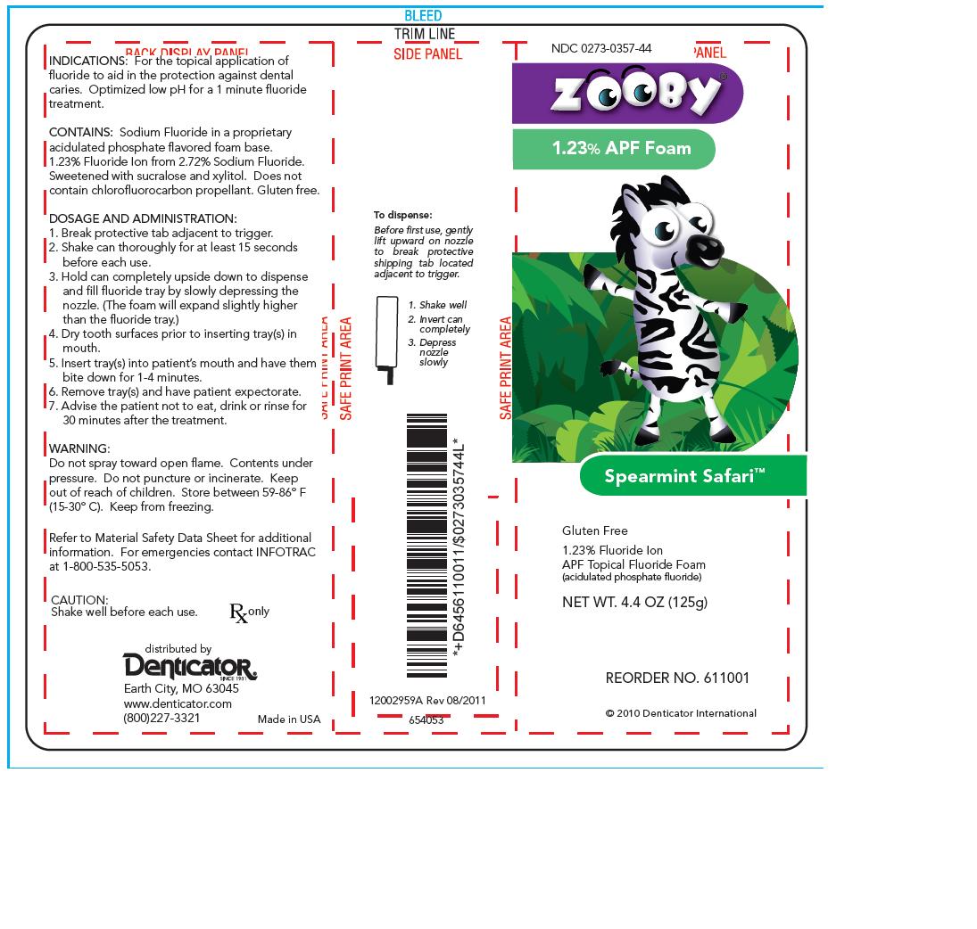 product label spearmint safari