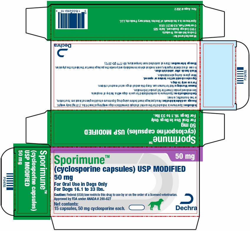 Principal Display Panel - 50 mg Capsule Blister Pack Carton