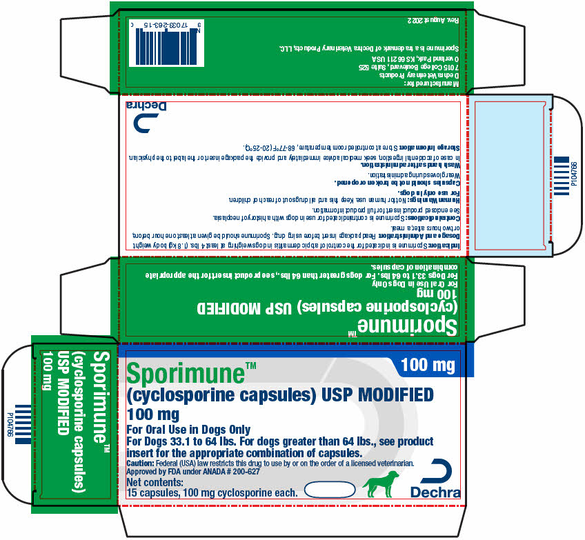 Principal Display Panel - 100 mg Capsule Blister Pack Carton