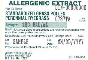 Perennial Ryegrass 100 BAU/mL