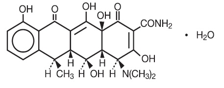 Doxycycline, USP Chemcial Structure