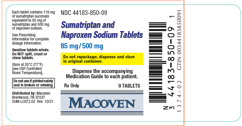 PRINCIPAL DISPLAY PANEL - 9 Tablet Bottle Label