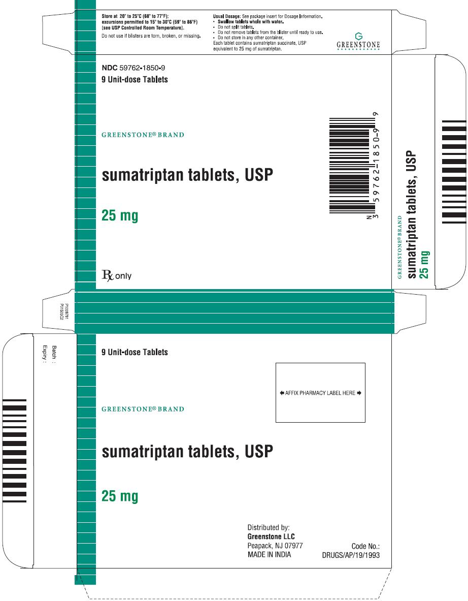 PACKAGE LABEL-PRINCIPAL DISPLAY PANEL - 25 mg Blister Carton (9 Unit-dose)