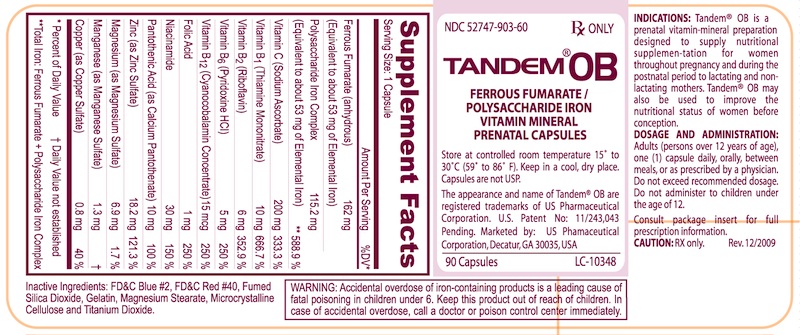 image of tandemob label