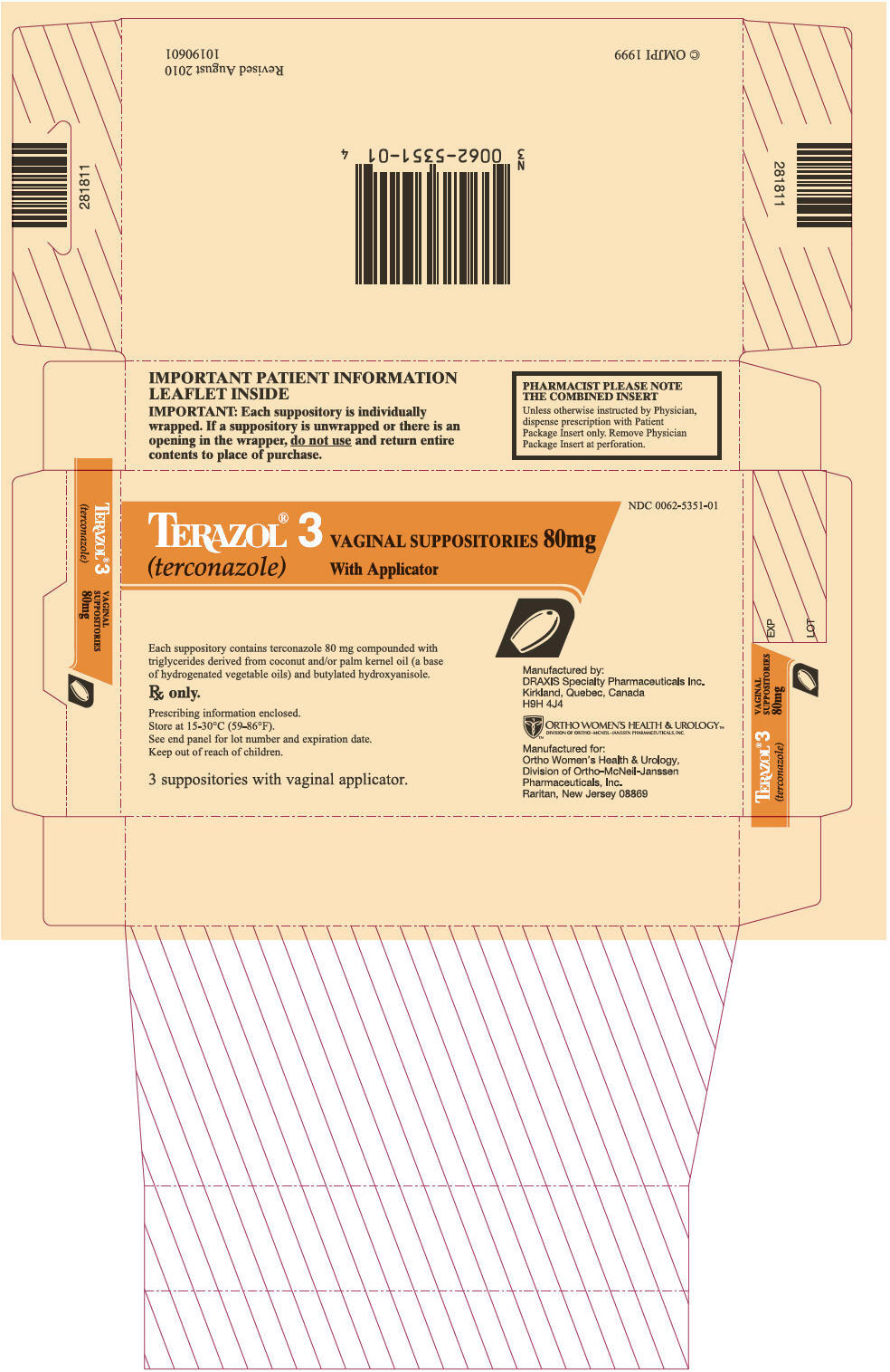 PRINCIPAL DISPLAY PANEL - 80mg Dose Pack Carton