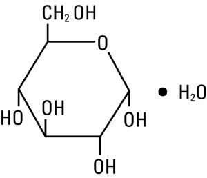 structural formula dextrose