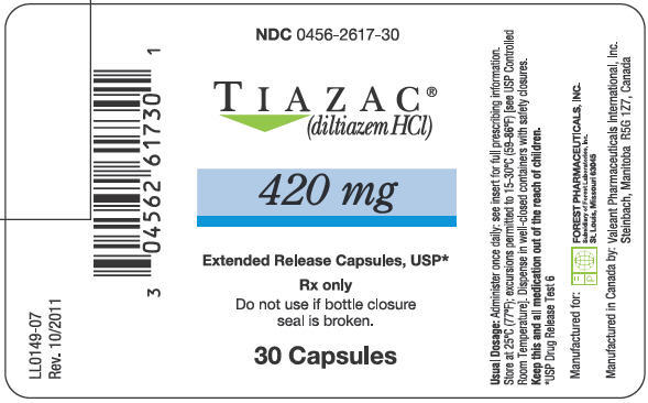 PRINCIPAL DISPLAY PANEL - 420  mg Capsule Bottle Label