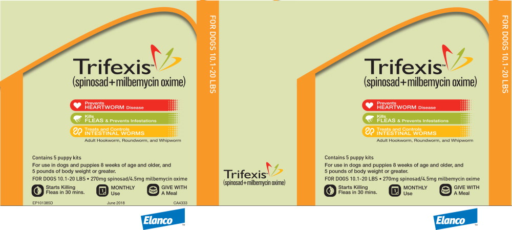 Principal Display Panel - Trifexis 270 mg Carton Label
