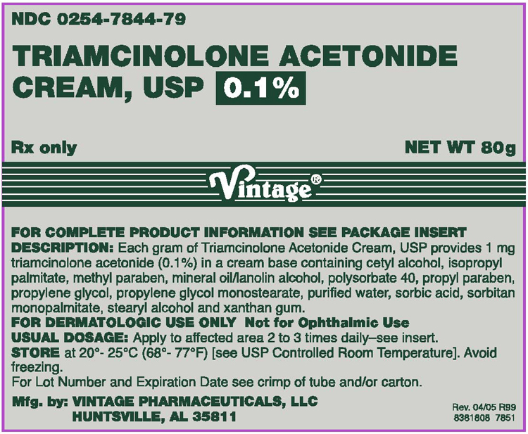 This is an image of the 80 g tube for Triamcinolone Acetonide 0.1% cream.