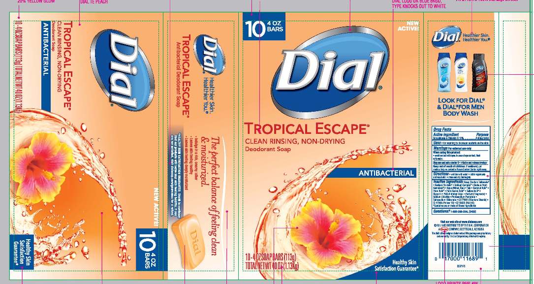 tropical escape soap