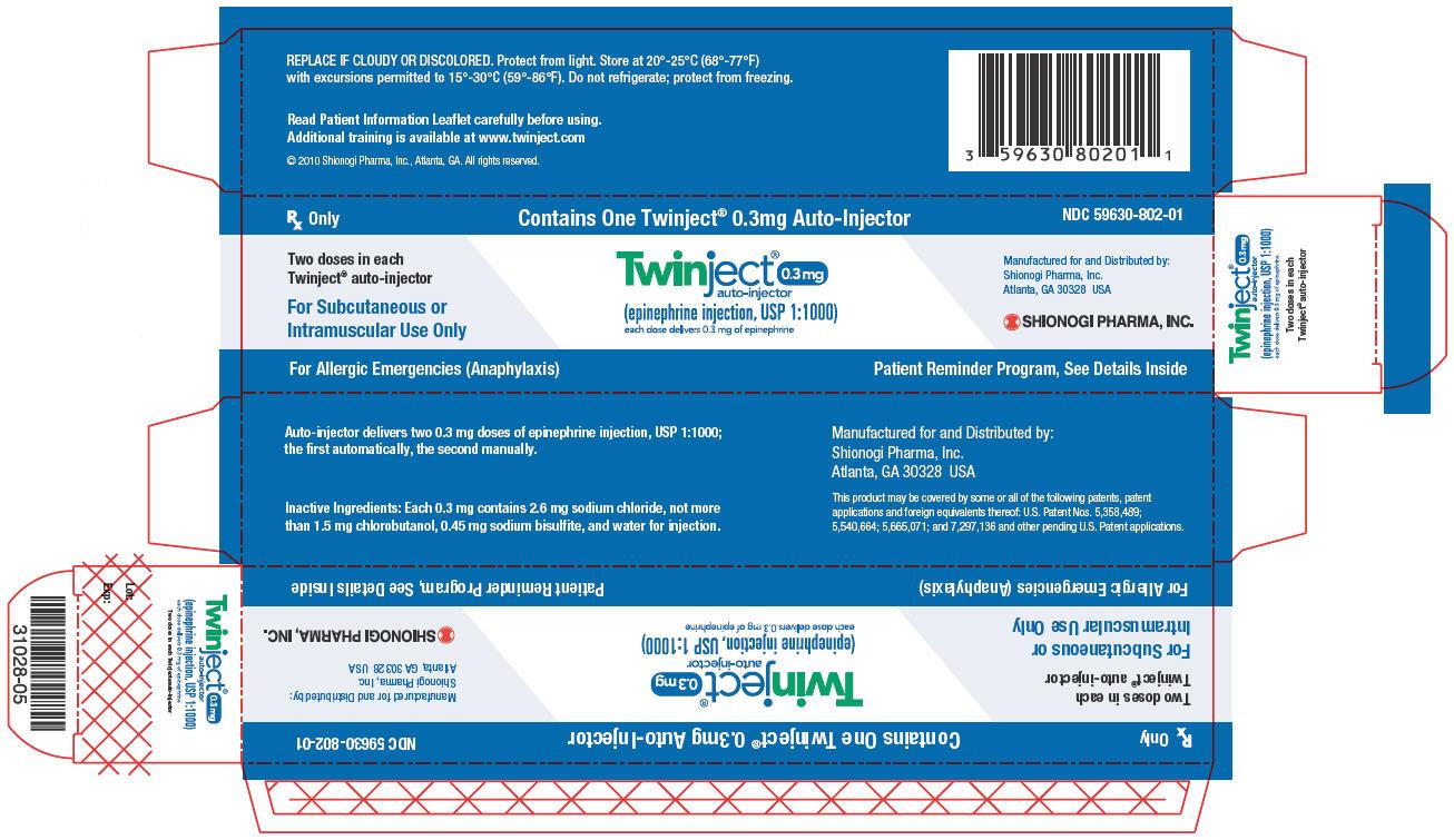 PRINCIPAL DISPLAY PANEL - 0.3 mg Carton Label