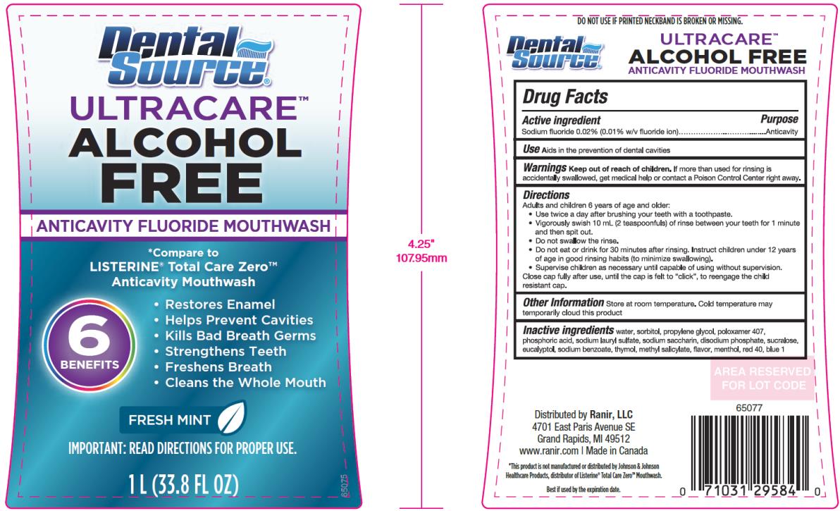 PRINCIPAL DISPLAY PANEL
UltraCare™ Alcohol Free 
Anticavity Fluoride Mouthwash   

6 Benefits
• Restores Enamel
• Helps Prevent Cavities 
• Kills Bad Breath Germs
• Strengthens Teeth
• Fre