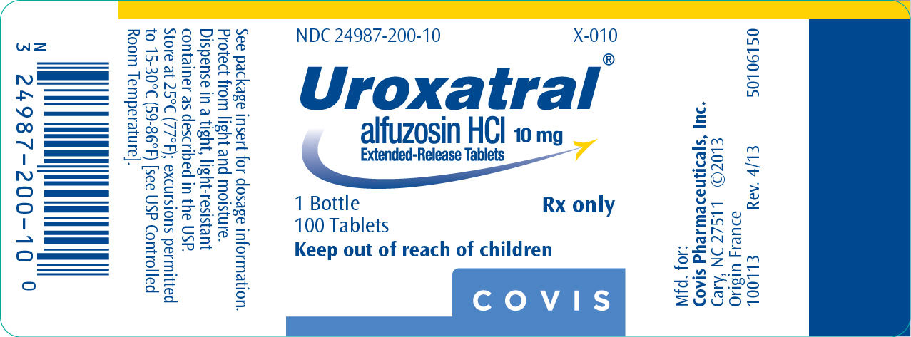 Uroxatral Label